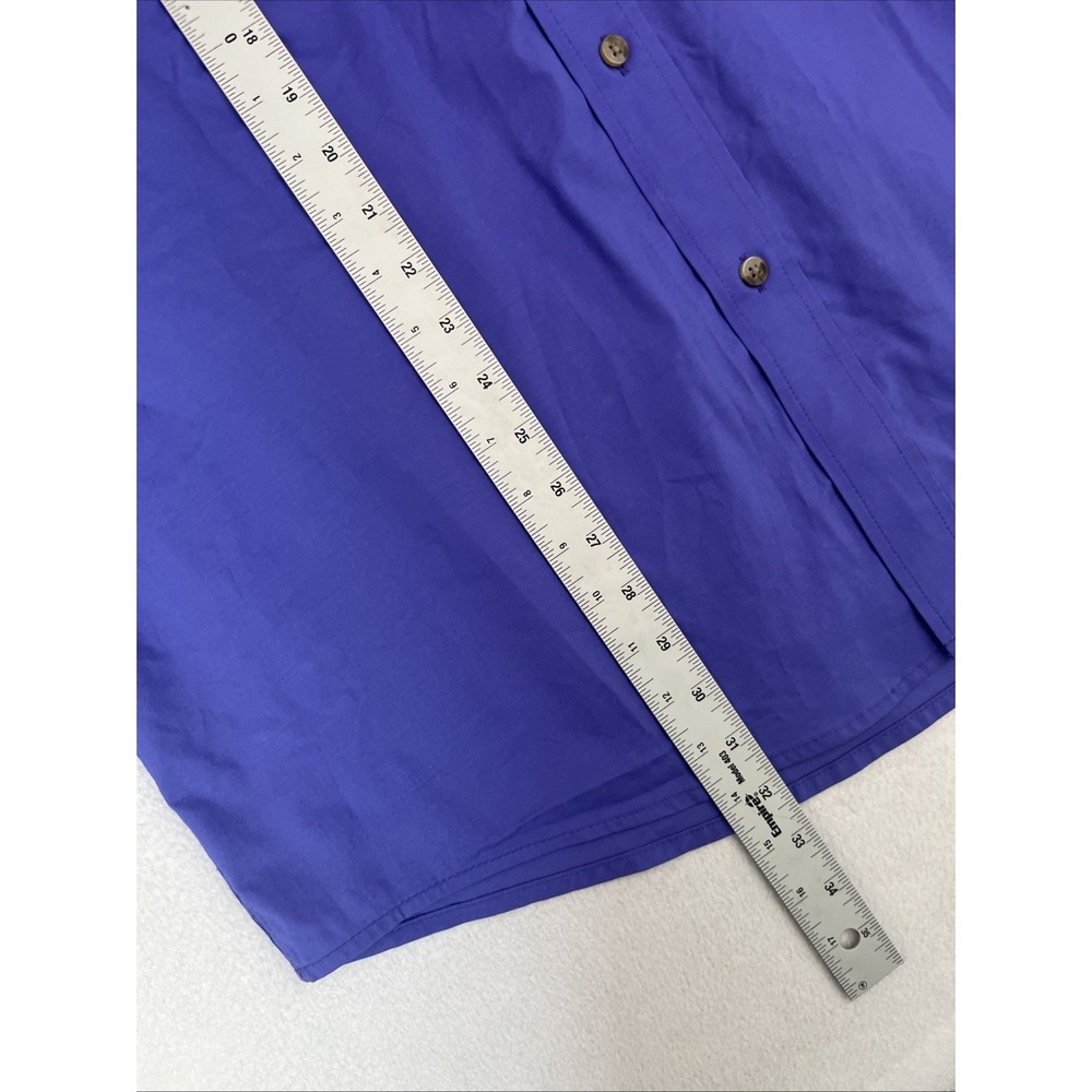 Wrangler George Strait Collection Blue Western Button Down Shirt MGS275P L - Picture 5 of 5